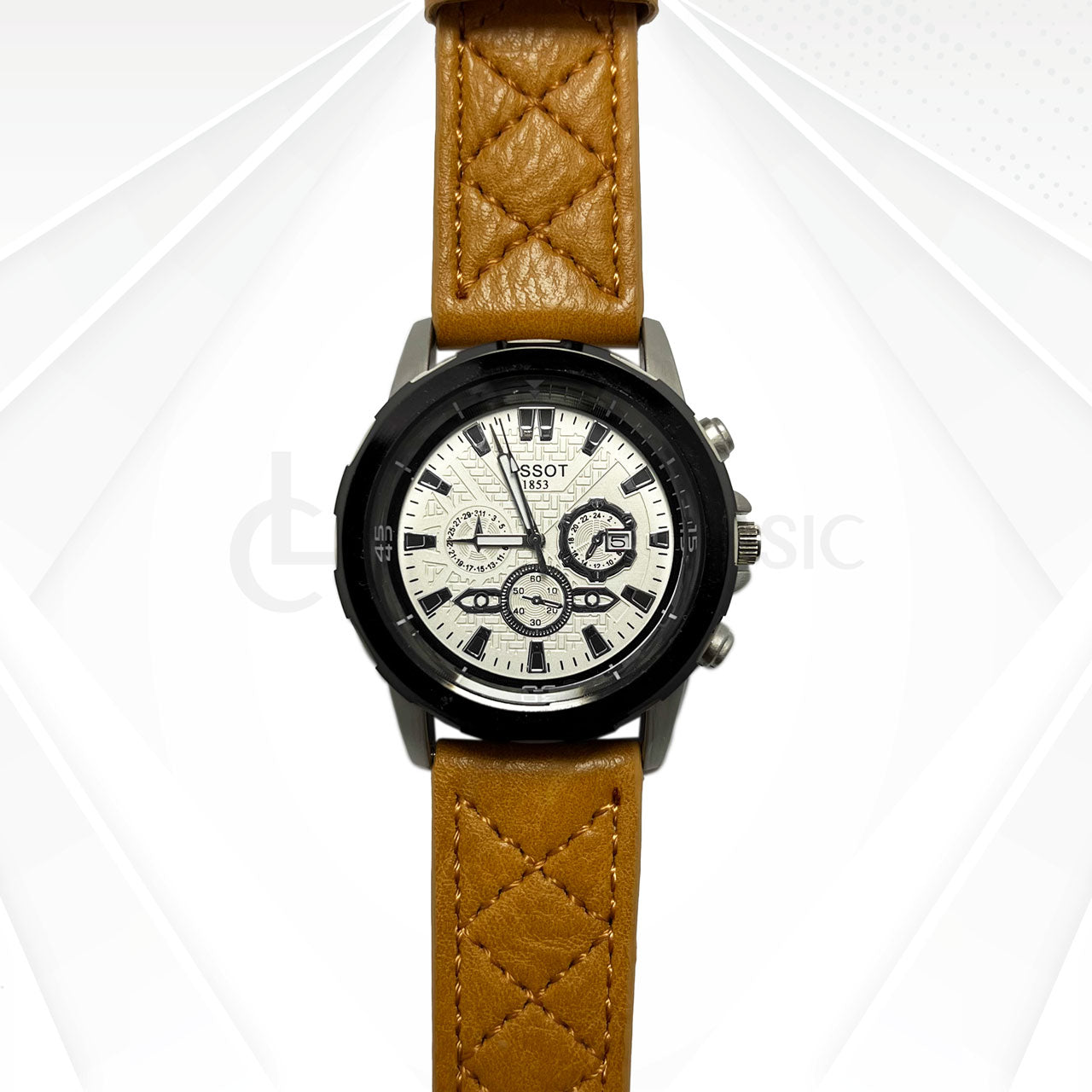 TISOT 1853 Leather Strap Brown