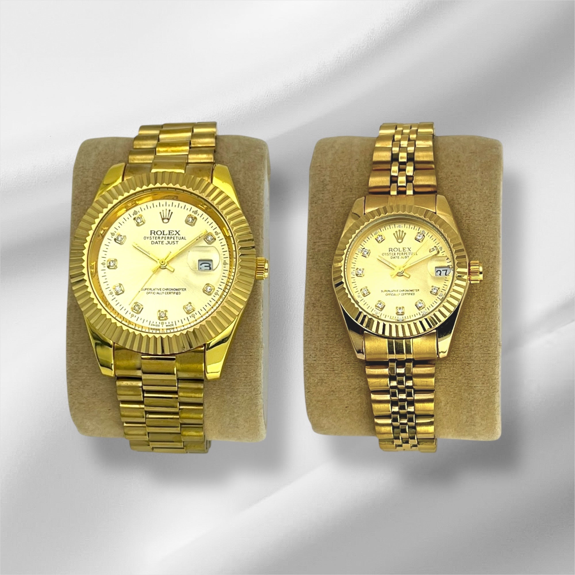 ROLX Couple Watch Date-Just GG/G