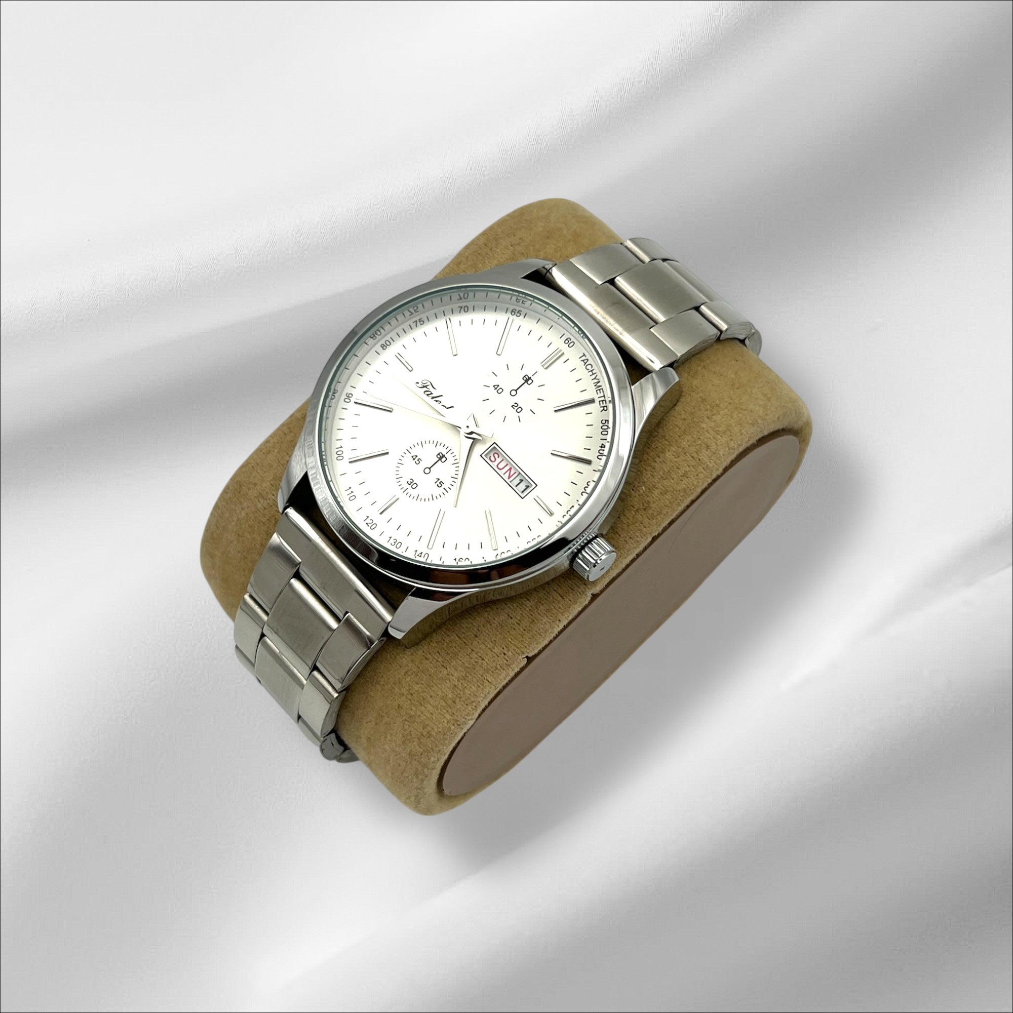 Faleda Quartz Watch White