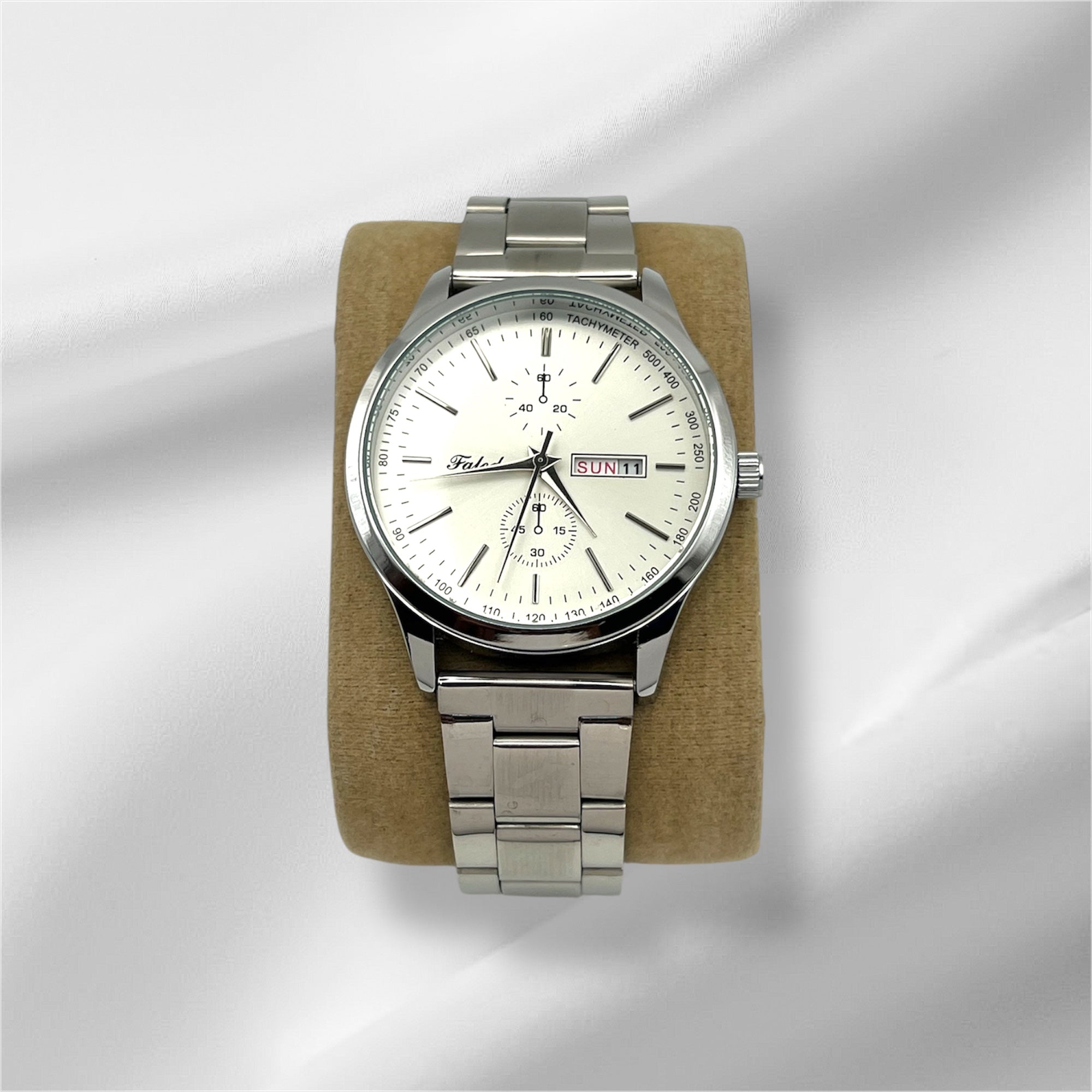Faleda Quartz Watch White